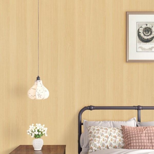 Pegatina de Puerta Removible Autoadhesiva - Textura de Grano de Madera de Alta Gama, Pegatinas de Puerta para Renovación del Hogar, Superficie Texturizada