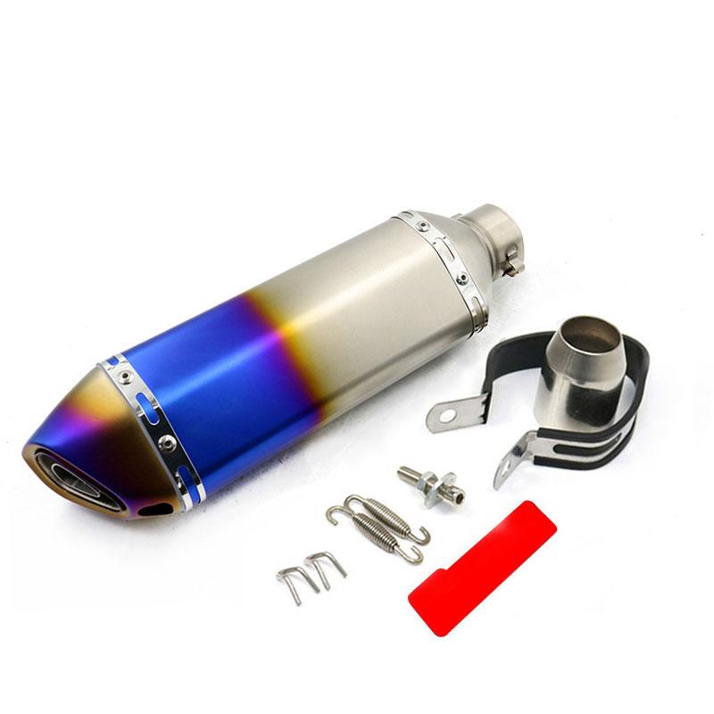 Universal 51MM Motorcycle Exhaust Pipe Muffler Scooter DB Killer pitbike escape moto piaggio cafe racer for pcx msx 150 duke 125