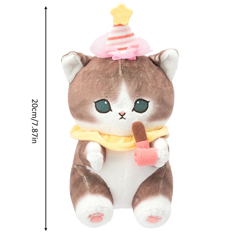 20cm Mofusand Shark Cat Plush Doll Cosplay Soft Stuffed Animals Cute Cat Plush Toy Children Girl Surprise Gift Home Decoration
