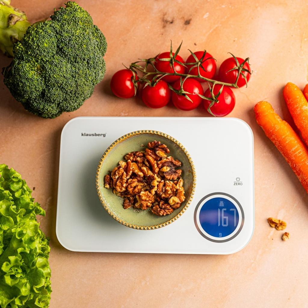 ELECTRONIC KITCHEN SCALE 5kg KLAUSBERG KB-7938 Bluetooth