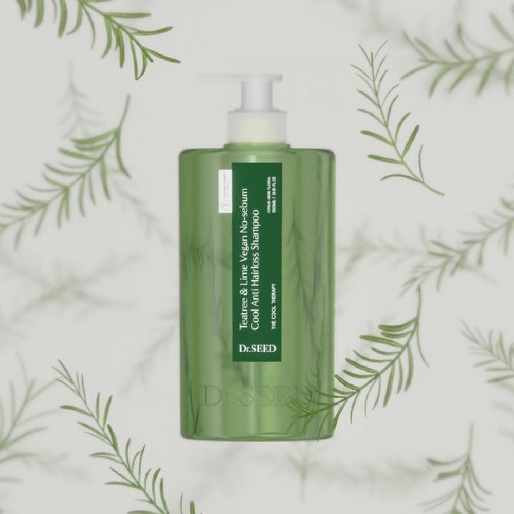 [dr.seed] Tea Tree   Lime Vegan Oily Care Cool Hair Loss Shampoo Large Capacity 1l