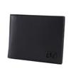 Valentino Garavani Bifold Bill Compartment 2Y2P0P32ZQU With Money Clip Black Calfskin Mens Used