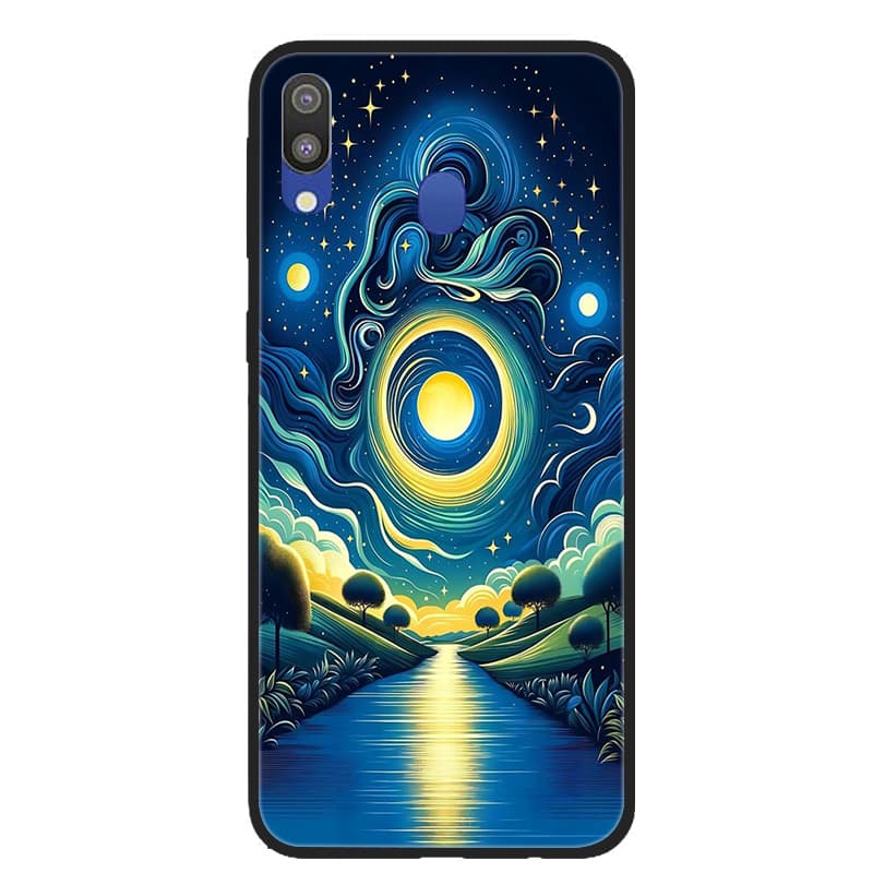 For Samsung Galaxy M20 M30 M30S Case Soft TPU Silicone Case For Samsung A40S M21 M30s M 30S M20 M30 Fashion Patterns Matte Case