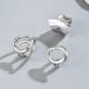 2025 new style jewelry, versatile ins metal geometric design ring, open index finger ring for women