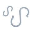 Multi-purpose Kitchen Hat Door Towel Storage Rack Clothes Hanger Key Holder Organizer S-Shaped Hook