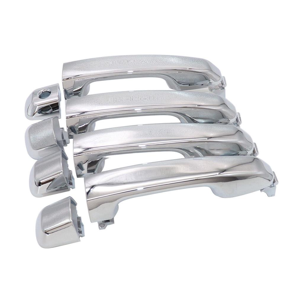 4pcs Chrome Front Rear Left Right Outside Door Handle For 4Runner 2010-18 69211-60090