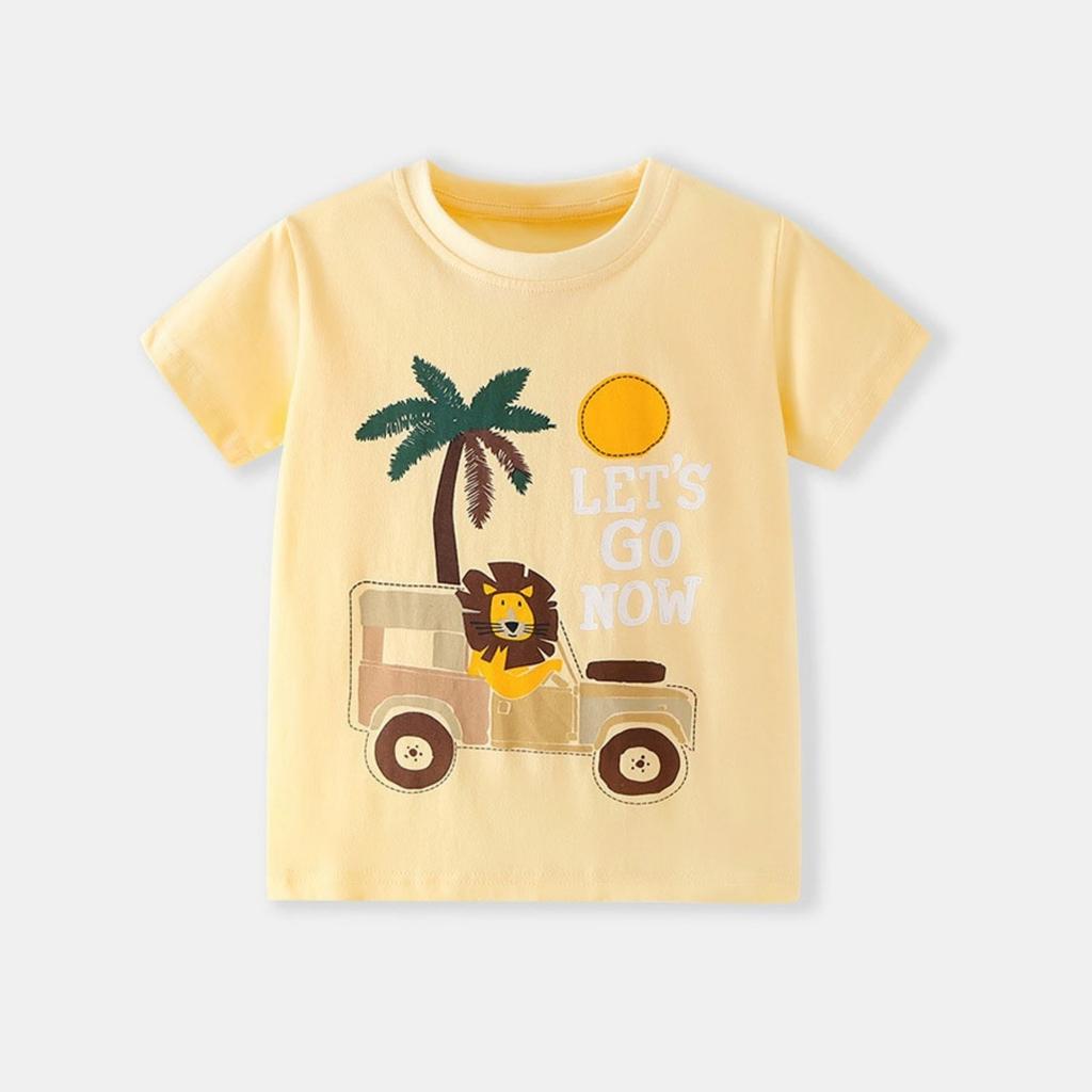 Boys' Short Sleeve T-Shirt for Summer Casual Everyday Wear