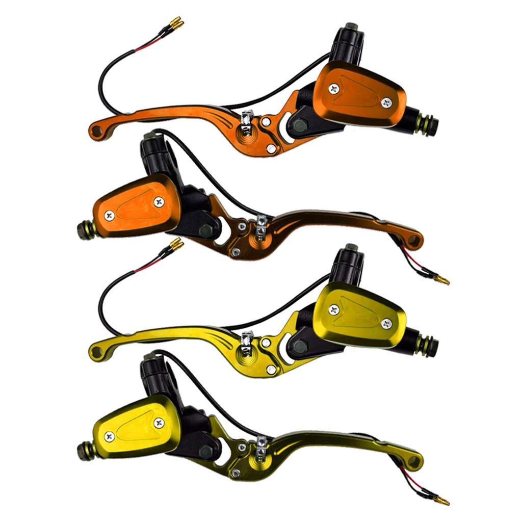 Motorcycle Brake Pump Front Brake Clutch Cylinder Hydraulic Brake Lever Motorbike Modification Set