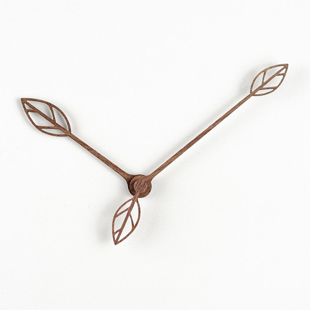 3Pcs/Set Durable Wall Clock Hands Long Clock Hands Solid Wood Repair Parts Wall Clock Hands Insert Kits