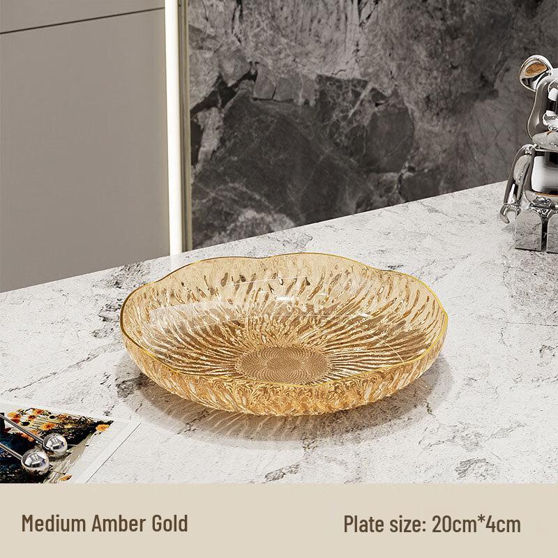 Deouxingguang PET Plastic Petal Fruit Plate