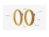 Elegant Gold-Plated Zircon Elastic Bangle: Korean-European Style Women's Jewelry