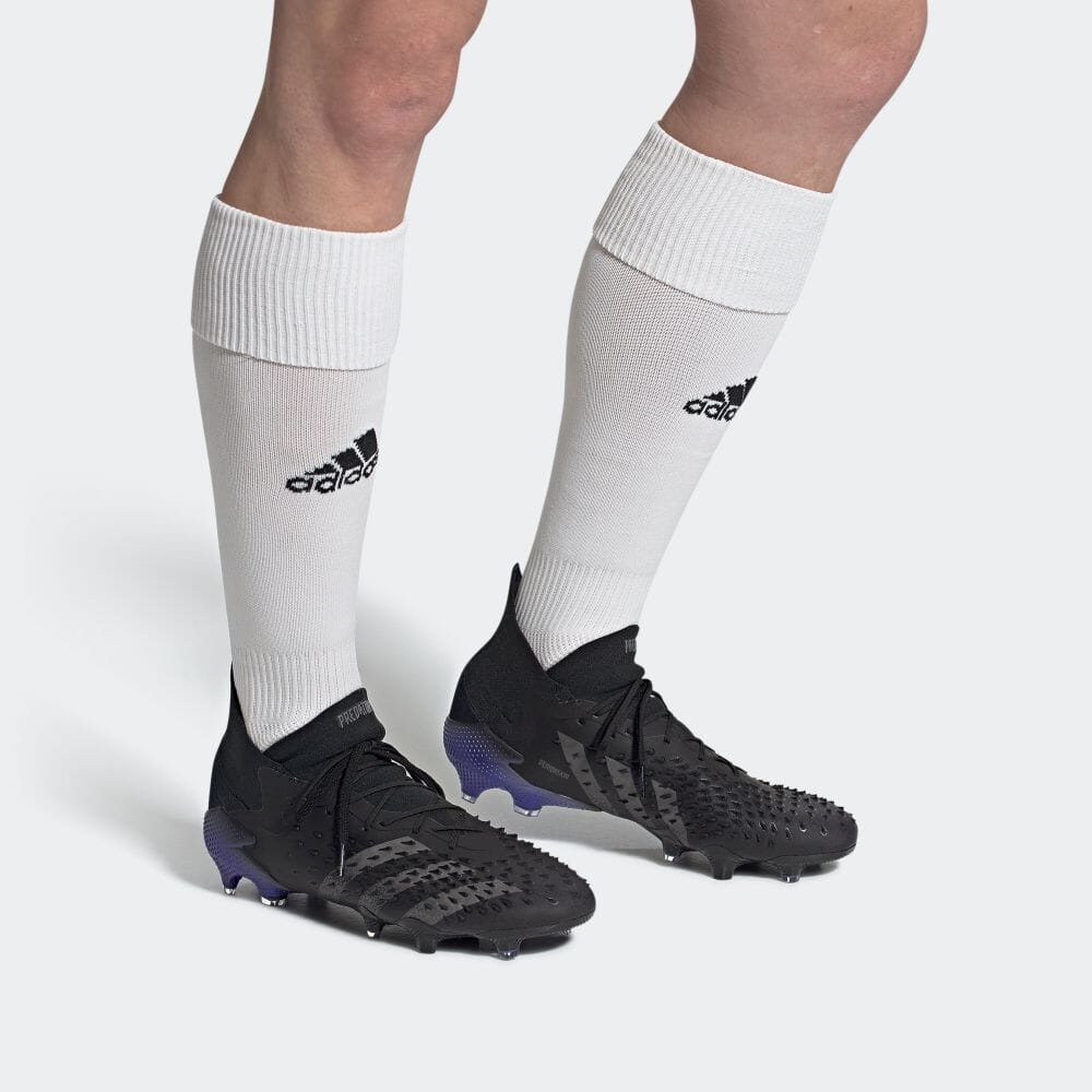 Adidas Predator Freak.1 FG Escapelight Pack Men Sneakers Black Core-Black Iron-Metallic FY6257