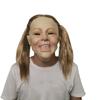 Latex Mask for Kids In the Shape of a Little Girl's Head, Props for Cosplay, Halloween Costumes and Parties
