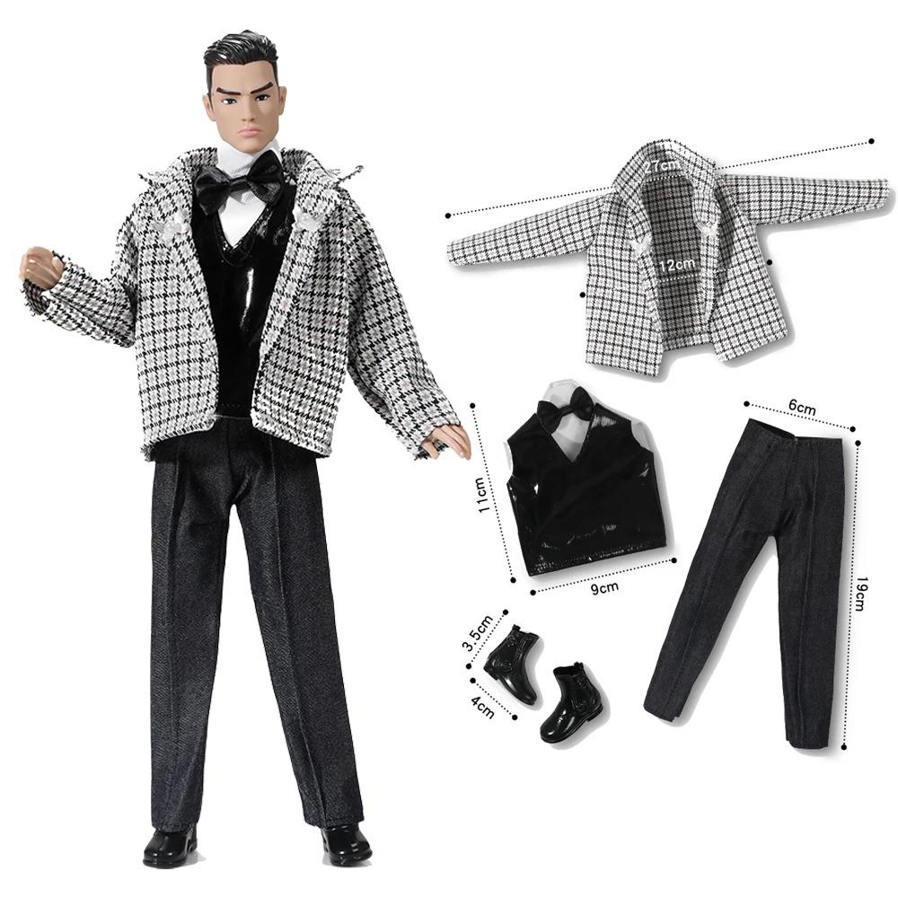NK 30CM Prince Doll Coat 1/6 Male Dolls Accessories For 12 inch Boy Doll Clothes 11.5 Inch Doll Clotrhes Princess Outfits JJ