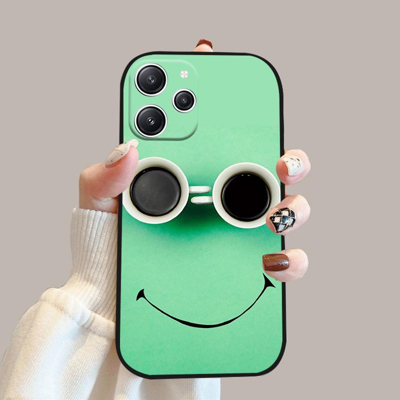 For Redmi 12 4G 5G Silicone TPU Soft Case For Redmi 12R Phone Bumper Cover For Xiaomi Redmi Note 12R 5G Protective Fundas Cases
