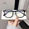 Retro TR90 Metal Square Myopia Glasses Women Frame Rivets Decoration Anti Blue Light Men Optical Frame Computer Glasses Óculos