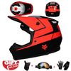 Motorcycle Helmet Children Off Road Helmet Bike Downhill Am Dh Cross Helmet Capacete Motocross Casco Three Piece Gift Set Motor