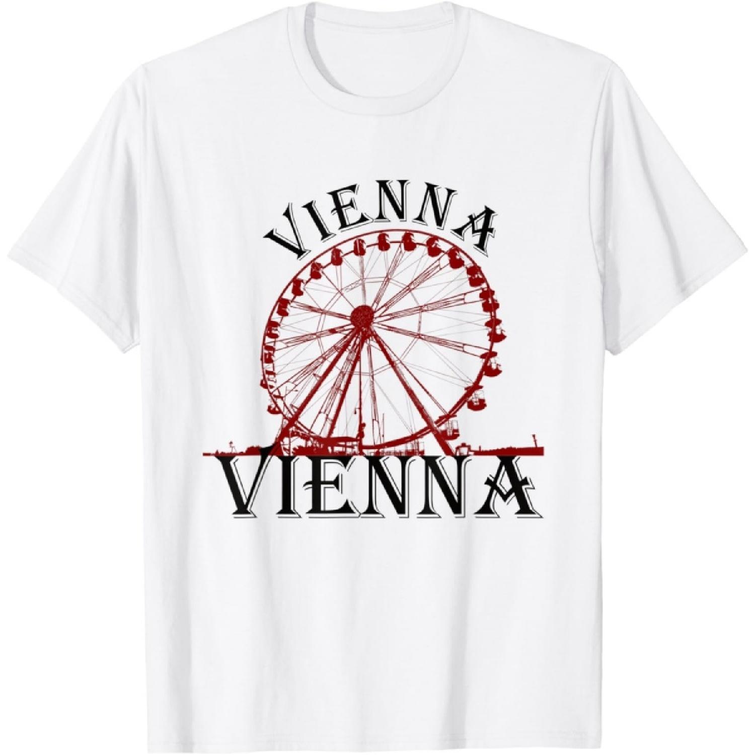Vienna Ferris Wheel Souvenir Vienna T-Shirt S