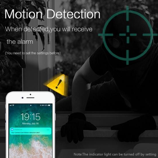 Mini High Clarity 1080P Wireless WiFi Video Record DV Home Security Night Vision IP-kamera