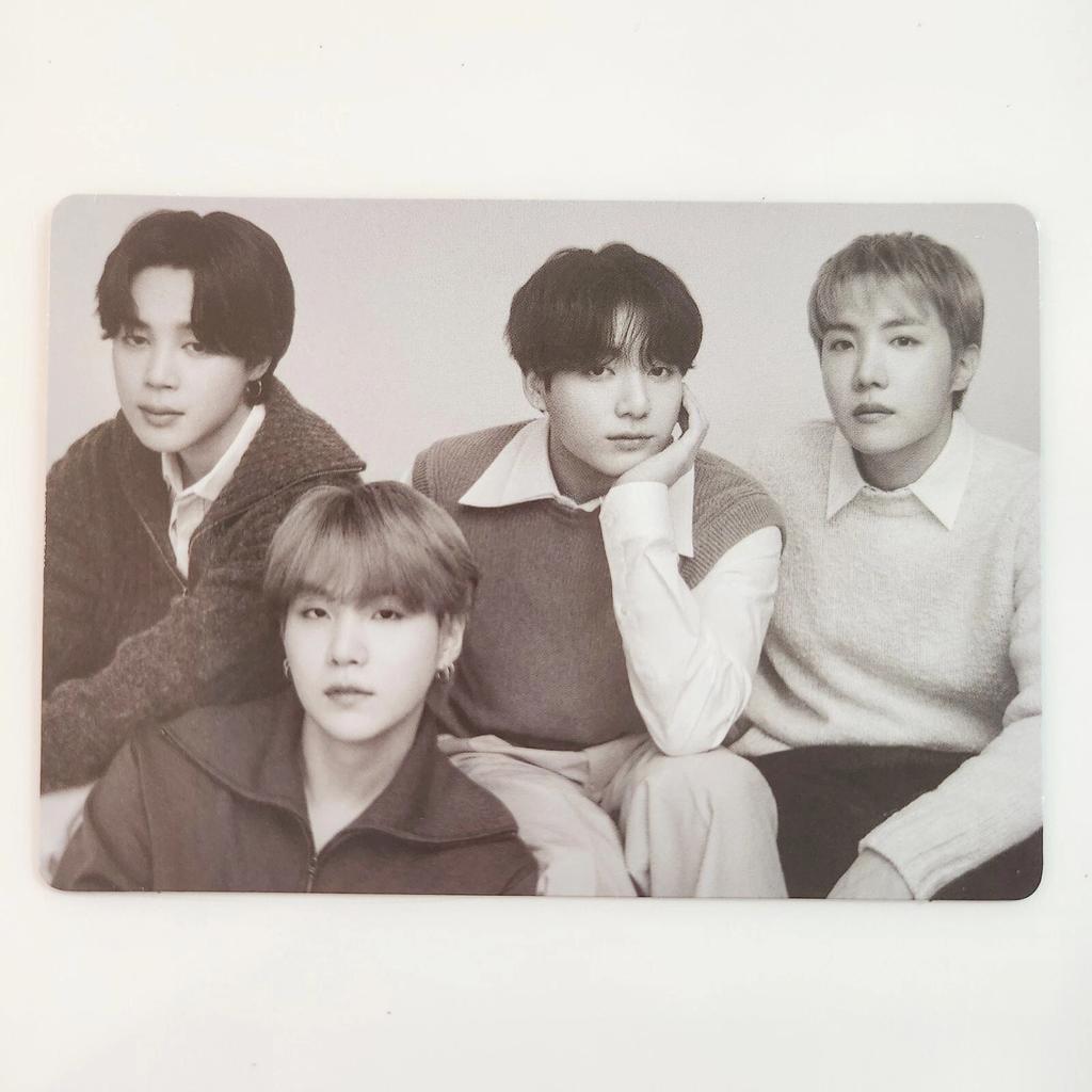 BTS 2024 Pop-up MONOCHROME OFFICIAL MINI PHOTO CARD