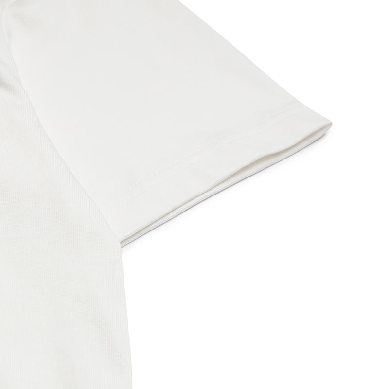 FILA White Minimalist Casual Fashion T-Shirt Men tops Cloud-White F61M623105FWT