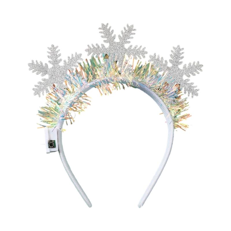 

Brighten Santa Headpiece With Soft Fabric For Family Gatherings Christmas Costume Decoration