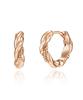 Ellejewelry 14K Gf Twist One-Touch Earrings Elgpee403