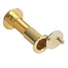 Home Security Optical Glass Wide Angle Door Viewer Door Scope Viewer (Gold)