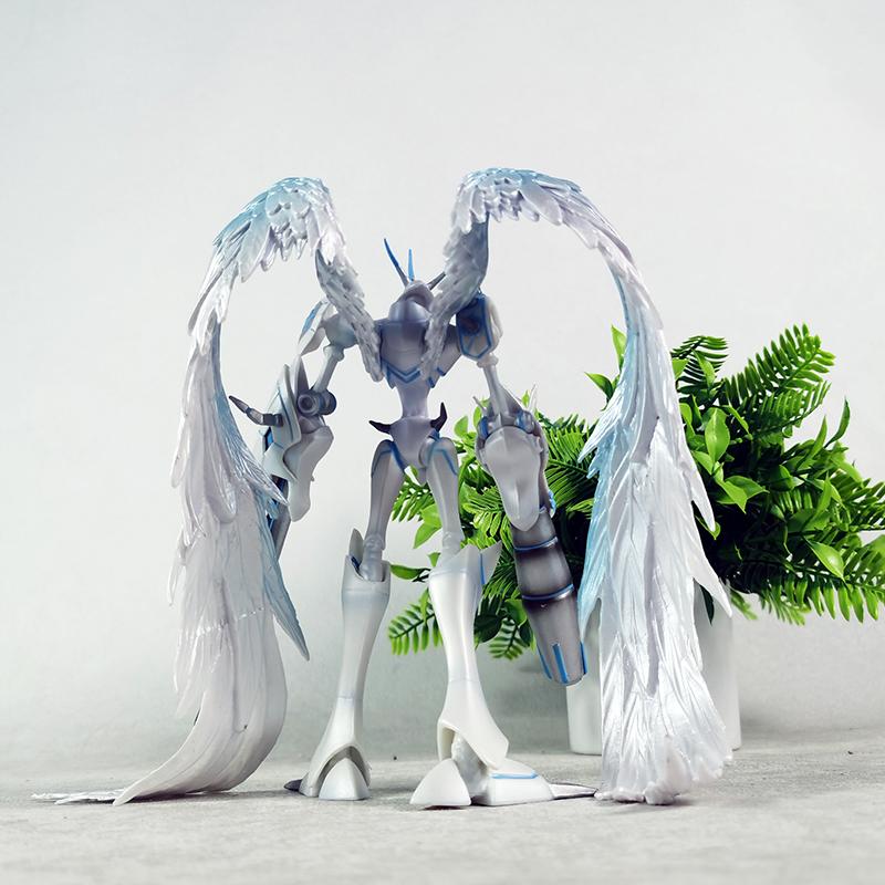 19.5cm/7.87in Anime Digimon Adventure Figure Omegamon Merciful Mode Action Figures Pvc Statue Collection Model Toys Gifts