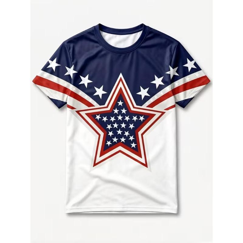 

Loose T-shirt-round neck summer top XL