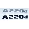 3D Letters A180 A200 A220 A250 A260 A180d A220d 4Matic ABS Emblem for Mercedes Benz A Car Trunk Rear Logo Sticker RK1