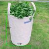 Lawn Garden Clippings Bags Yard Waste Bins Reusable Bags Leaf Container and Trash Bag With Two Carry Handles Two Size (Bigger Size)