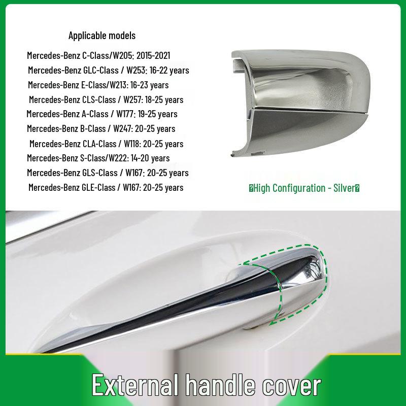 

Mercedes Exterior Door Handle Key Cover for W205, W213, W222, W167 Models (Part No. 0997661700)