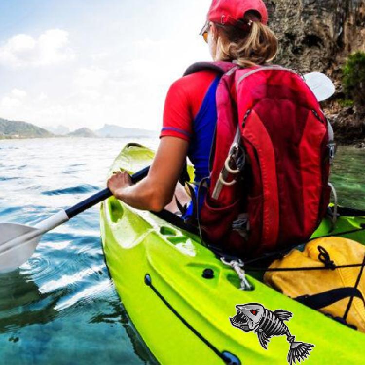 Kayak Sticker Decal Accessories Fishing Reflective Decals DIY Stickers Decor