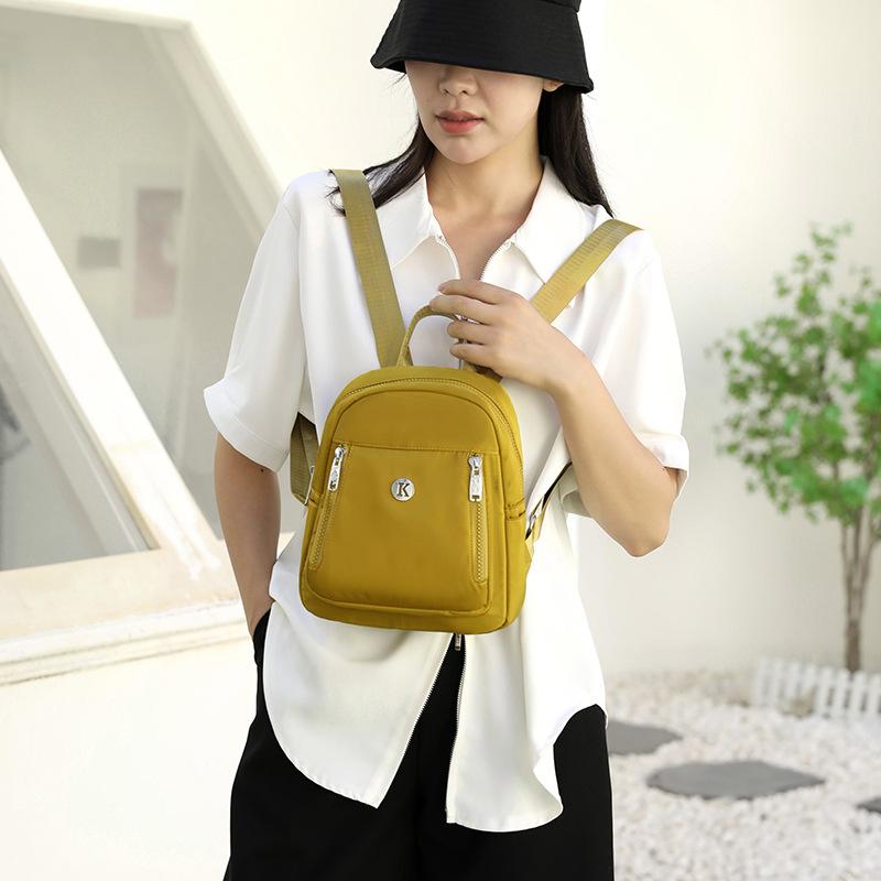 New women's trend backpack summer light travel backpack anti-splashing, small bag anti-splashing