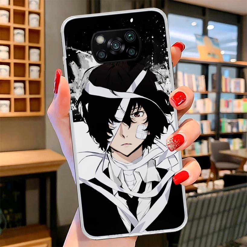Bungo Stray Dogs Dazai Cover Phone Case For Xiaomi Poco F7 Ultra X7 X6 X5 Pro M7 Redmi 15C 15 13C 13 12C 12 10C 10 9A 9C 9T 9 Sh