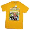 Youth Shirt Cotton Oversize Large Size Super Mario Kart Adult T-Shirt - Classic Game Kart Art Box and Logo
