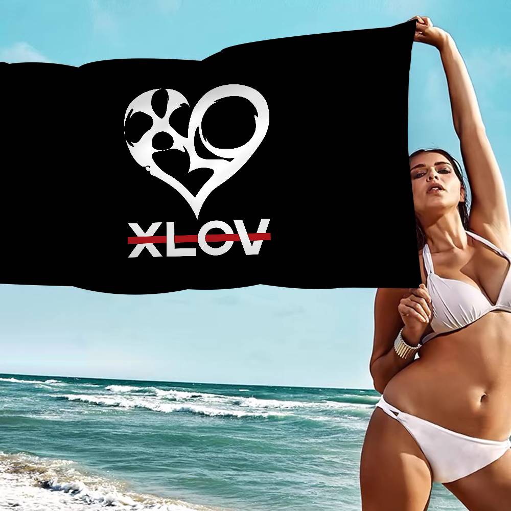 Popular Kpop Group X-XLov Microfiber Blanket Quick Drying Beach Towels Oversized Printing Super Absorbent Pool Towel Blanket