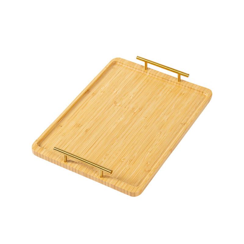 Rice Husk Tea Tray with Handle