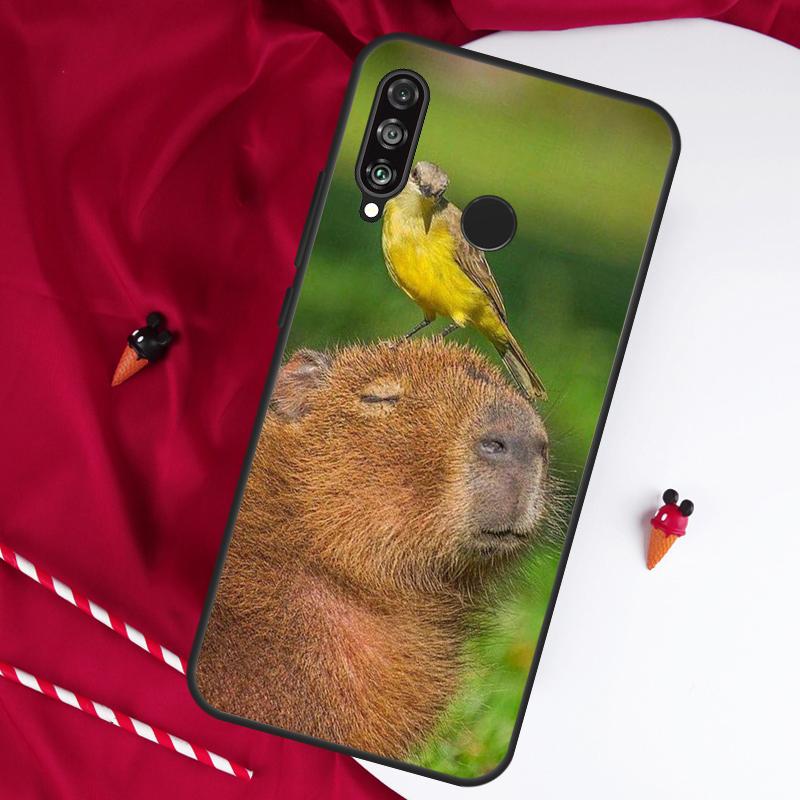 

Capybara Animal For Huawei Nova Y61 Y91 Y73 Y72 Y90 Y70 Y60 12s 12i 11i 8i 9 10 SE P60 P30 Pro P40 Lite Case Huawei P30 Lite
