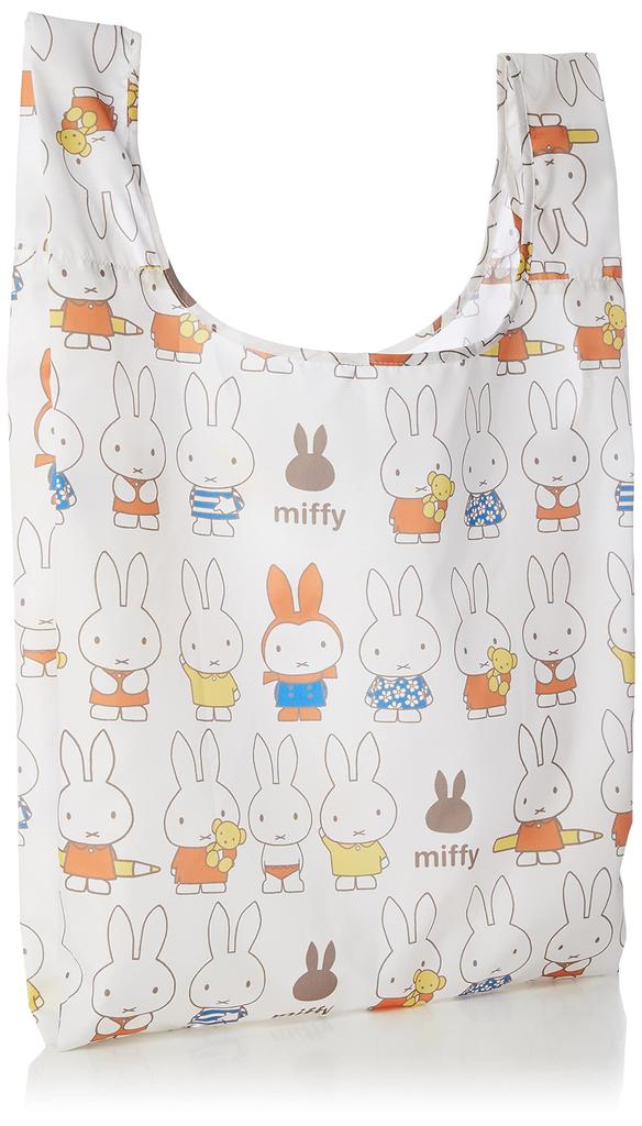 Marushin Miffy Eco Cute Miffy x W40 x D20cm 12 x Made with Recycled Product 5905004400 Bag, Collection, H63.5 (Stored 12cm), Polyester, Number