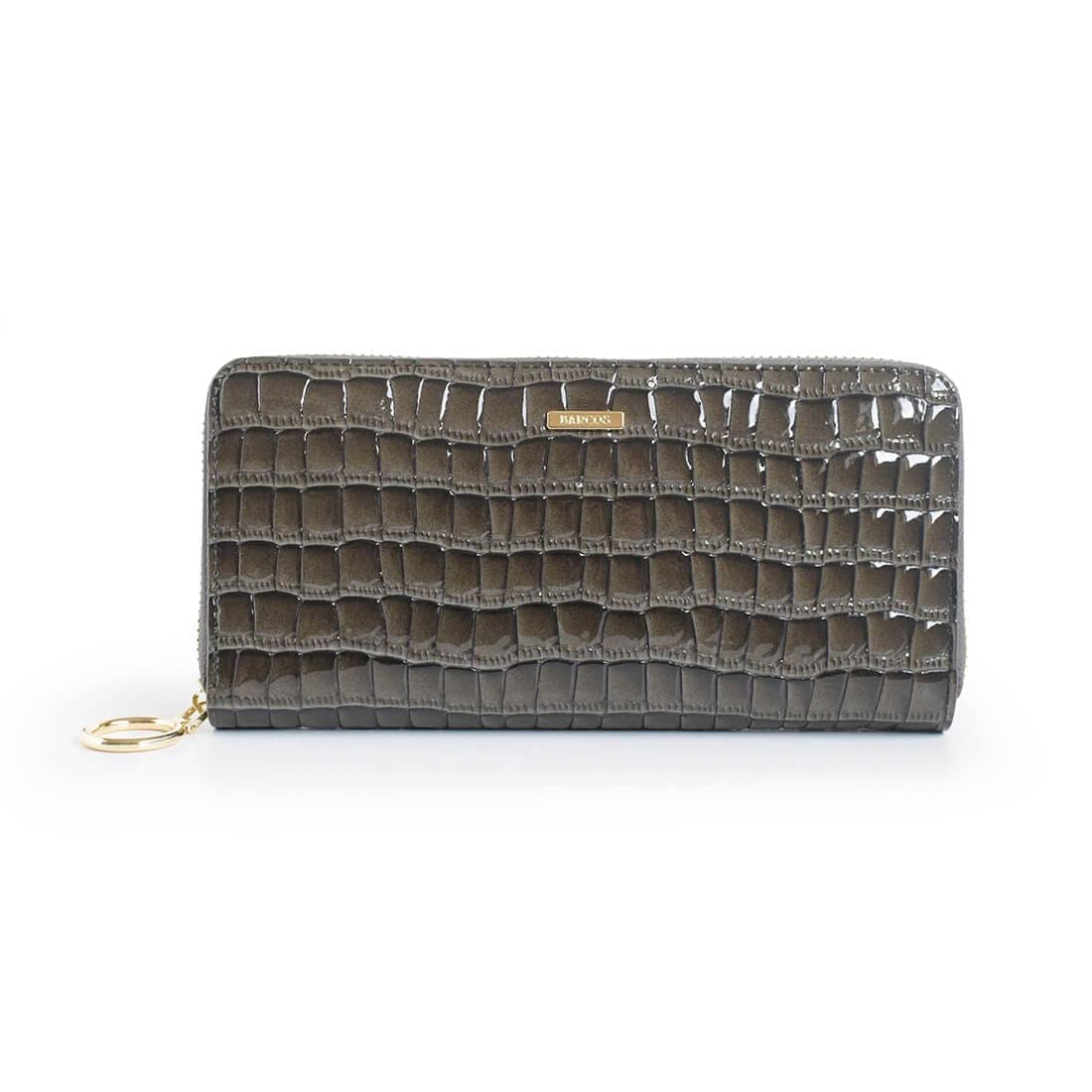 

Barcos Soft Stained Glass Leather Round One Gray Wallet, Women s, Size, сірий колір