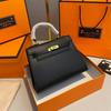 New Leather Bag Mini Handbag Fashion Lock Women's Bag