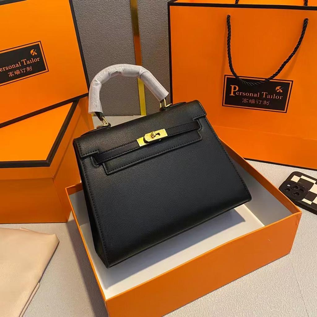 New Leather Bag Mini Handbag Fashion Lock Women's Bag