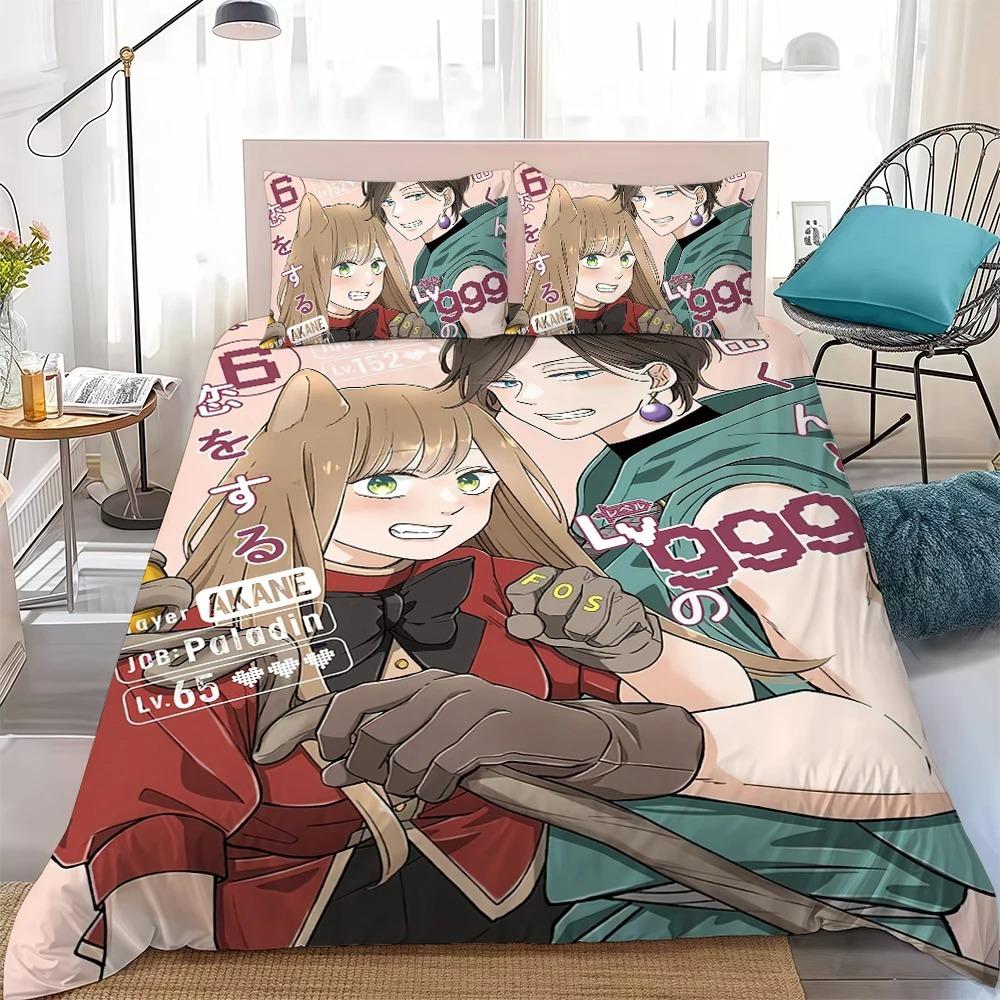 

loving yamada at lv999 Bedding Set Anime Duvet Cover Double Twin Full Queen King Adult Kids Bedclothes Quilt Cover 135x200cm