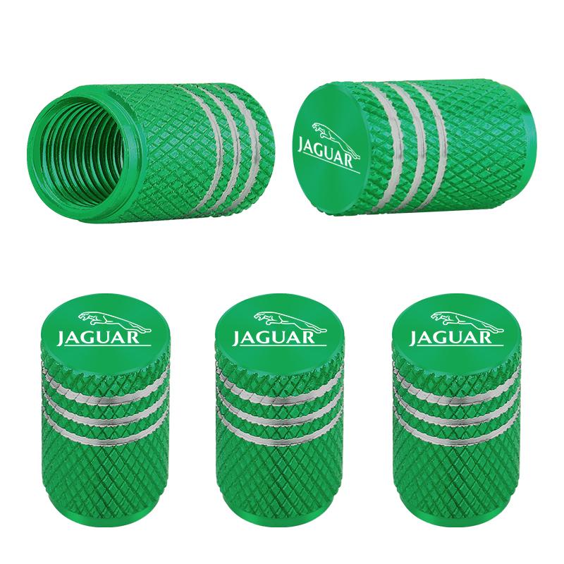 5Pcs Car styling Metal Wheel Tire Valve Caps Stem case For Jaguar Growler XF XE XJ F-Pace X-Type S-Type F-Type E-Pace I-PACE PP23