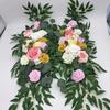 75 cm Künstliche Blume Hochzeitsbogen Blume Willkommens-Türsturz Blume Weinparty Esstisch Blumendekoration