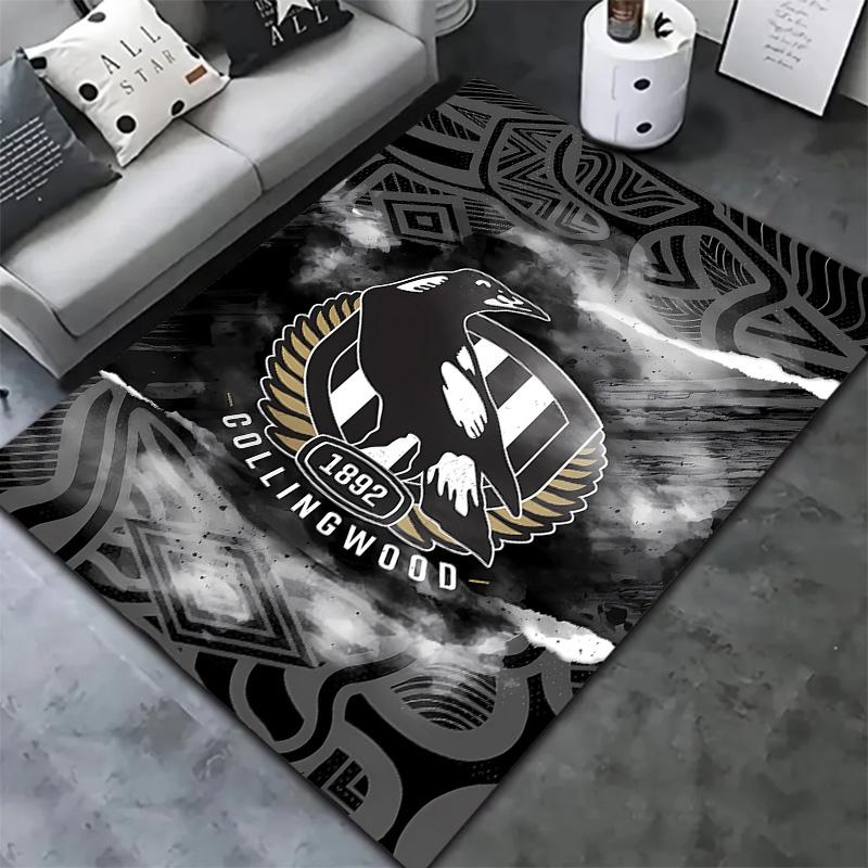 Collingwood Football Club Carpet Rug For Living Room Bedroom Home Sofa Decoration Kids Play Nonslip Floor Mat
