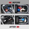 Neepiar Center Console Organizer Tray and Armrest Storage Box for Toyota RAV4 2025 2024 2023 2022 2021 2020 Insert Secondary Storage Box Accessories