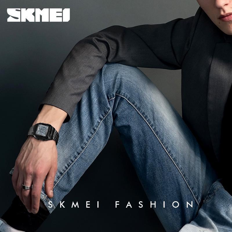 SKMEI 1381 Military Sports Watches Electronic Mens Watches Male Clock Waterproof LED Digital Watch